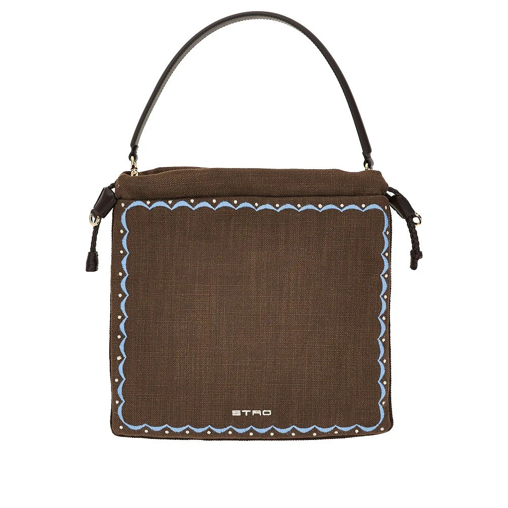 Etro Medium Kalispera Bag With Embrodiery - Picture 2 of 4